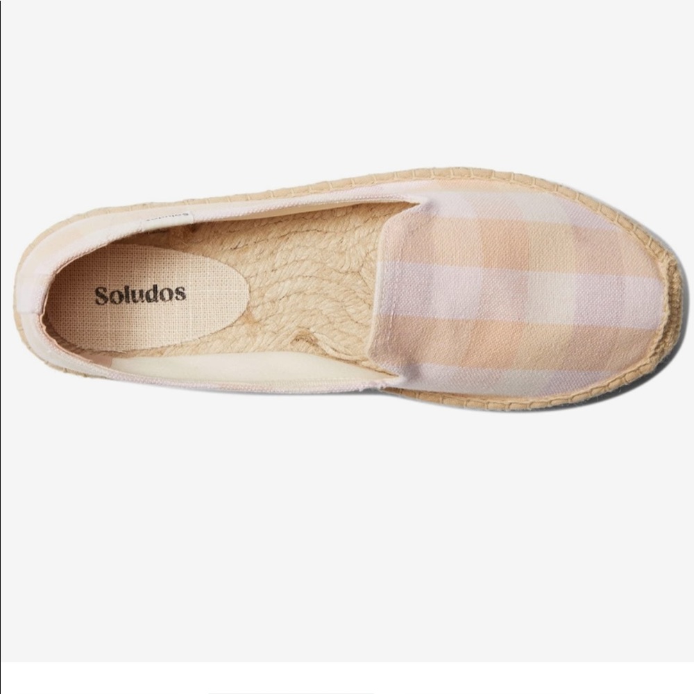 Soludos
Platform Smoking Slipper Coral Madras 8.5 B (M) - Picture 2 of 6